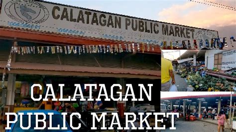 calatagan public market.